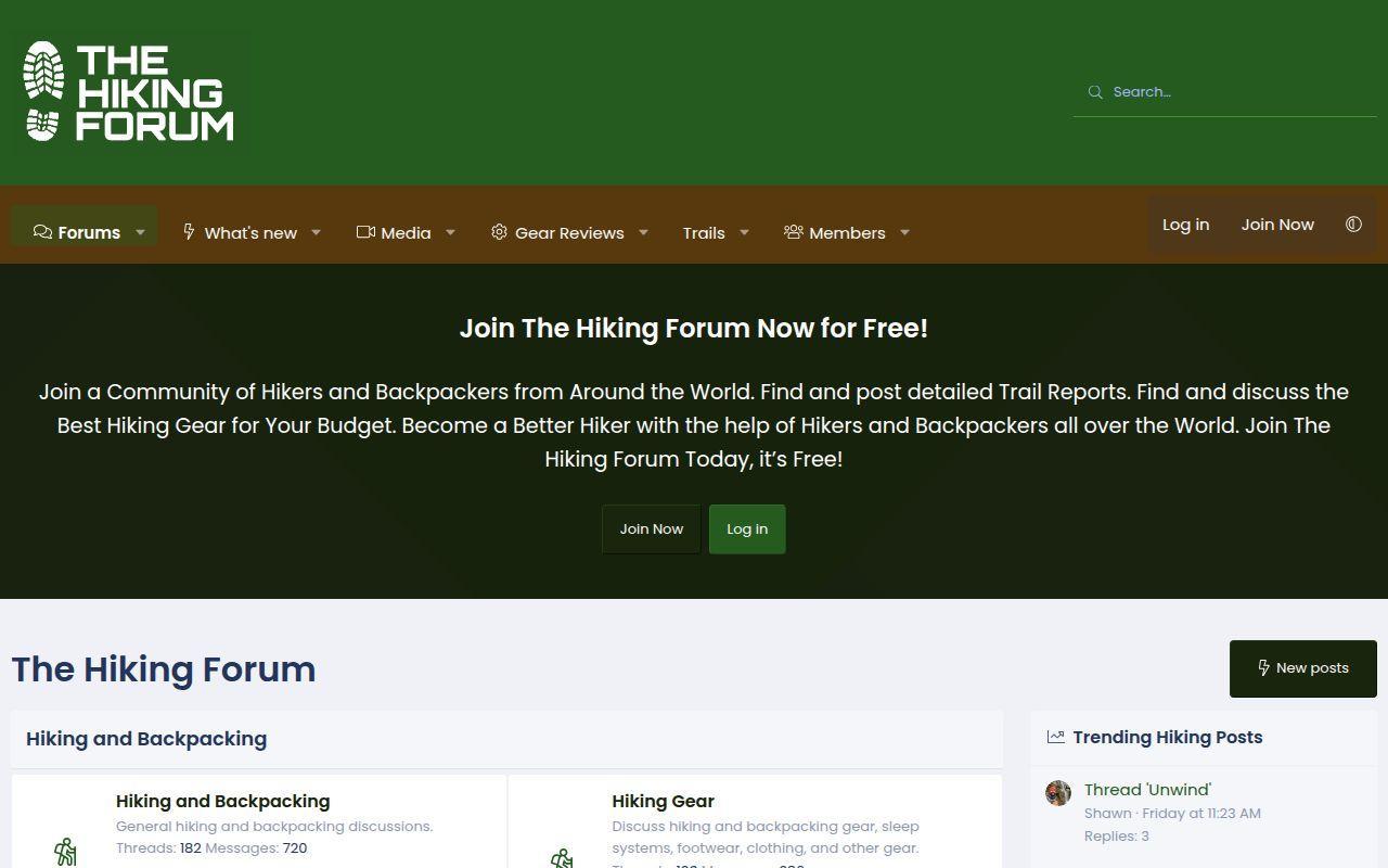 The Hiking Forum